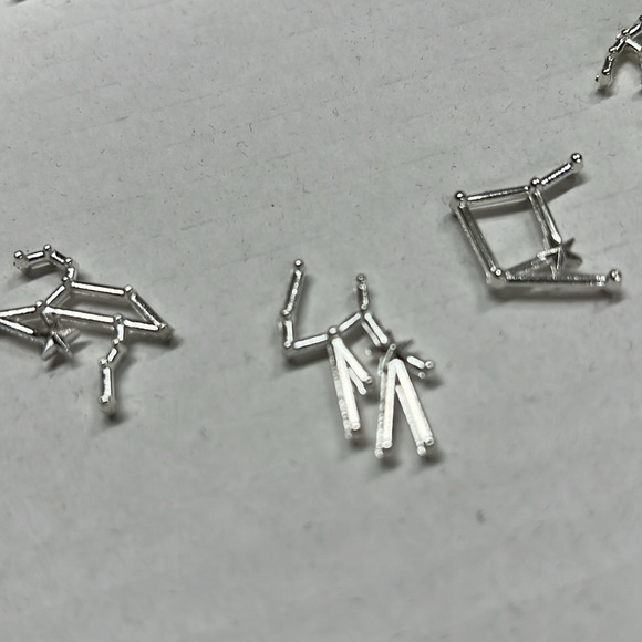 New 12 Silver Zodiac Symbols - Picture 6 of 7